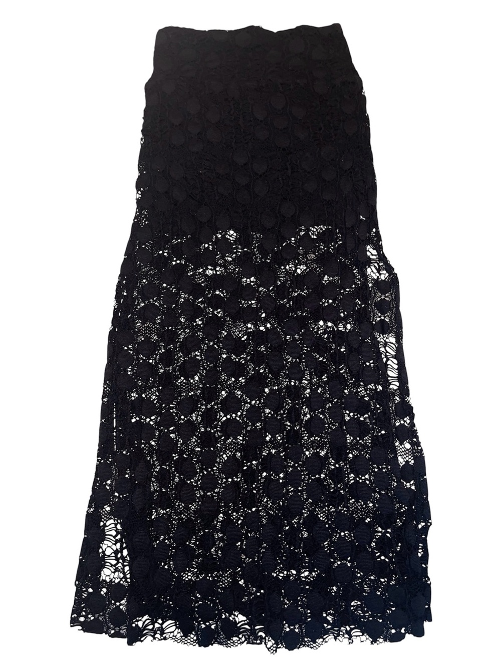 Phax Swimwear Maxi Skirt Lace Black Size Medium M